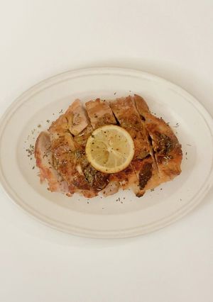 レモンバターソースの、ぱりぱりチキン。-レシピのメイン写真