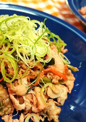 夏に!さっぱり!【豚肉の紅生姜ソテー】-レシピのメイン写真