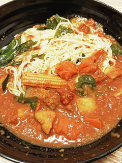 <レトルトですぐ作れる>カレーそうめん-レシピのメイン写真