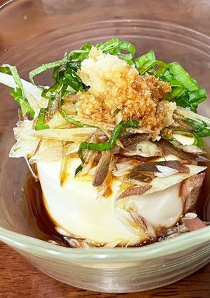 暑い季節に♪薬味たっぷり冷奴-レシピのメイン写真
