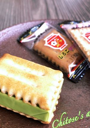 【秒で作れるレシピ】しるこサンドアレンジ-レシピのメイン写真