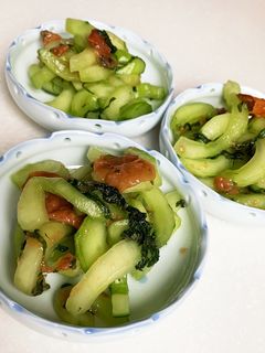 育ち過ぎたきゅうりde青じそ梅肉和え-レシピのメイン写真