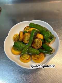 ♡ズッキーニのニンニク醤油炒め♡-レシピのメイン写真