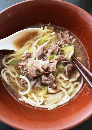 【ざっくりレシピ】しぐれ煮風うどん-レシピのメイン写真
