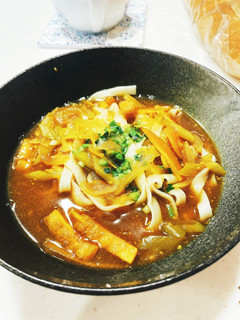 N家のカレーうどん(カレー麹を使って)-レシピのメイン写真