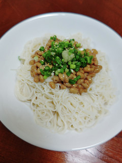 納豆ぶっかけそうめん-レシピのメイン写真