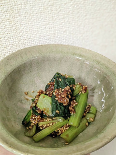 混ぜるだけ1分!醤油麹で胡麻和え衣-レシピのメイン写真