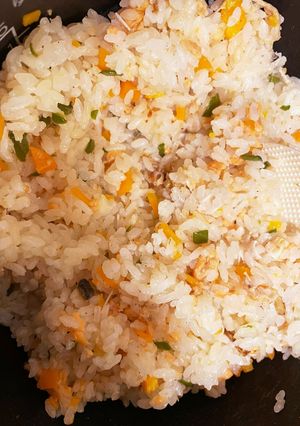 鮭の缶詰丸ごとチャーハン-レシピのメイン写真