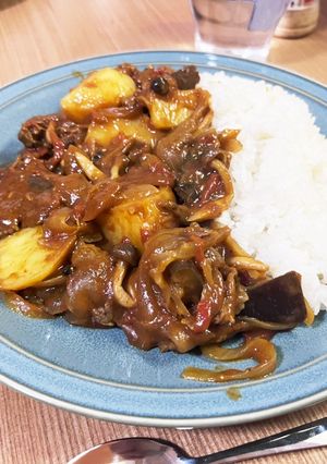 トマトの無水カレー-レシピのメイン写真