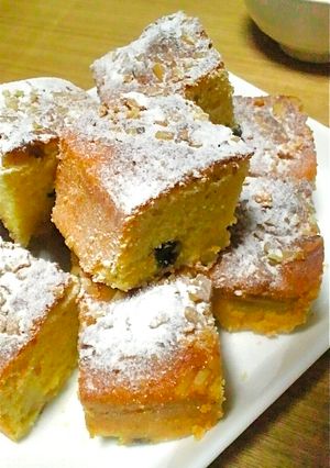しっとり♡クラッシックなアップルケーキ♬-レシピのメイン写真