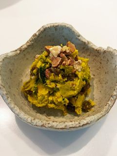 かぼちゃとレーズンのサラダ-レシピのメイン写真