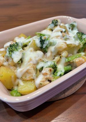 給食の味？オイマヨグラタン-レシピのメイン写真