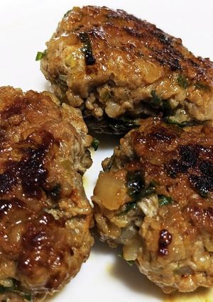 シシカバブ風豚バラ肉ハンバーグ-レシピのメイン写真