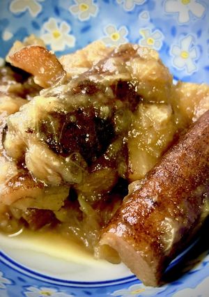 ごぼうのとろとろタマネギ煮込み-レシピのメイン写真