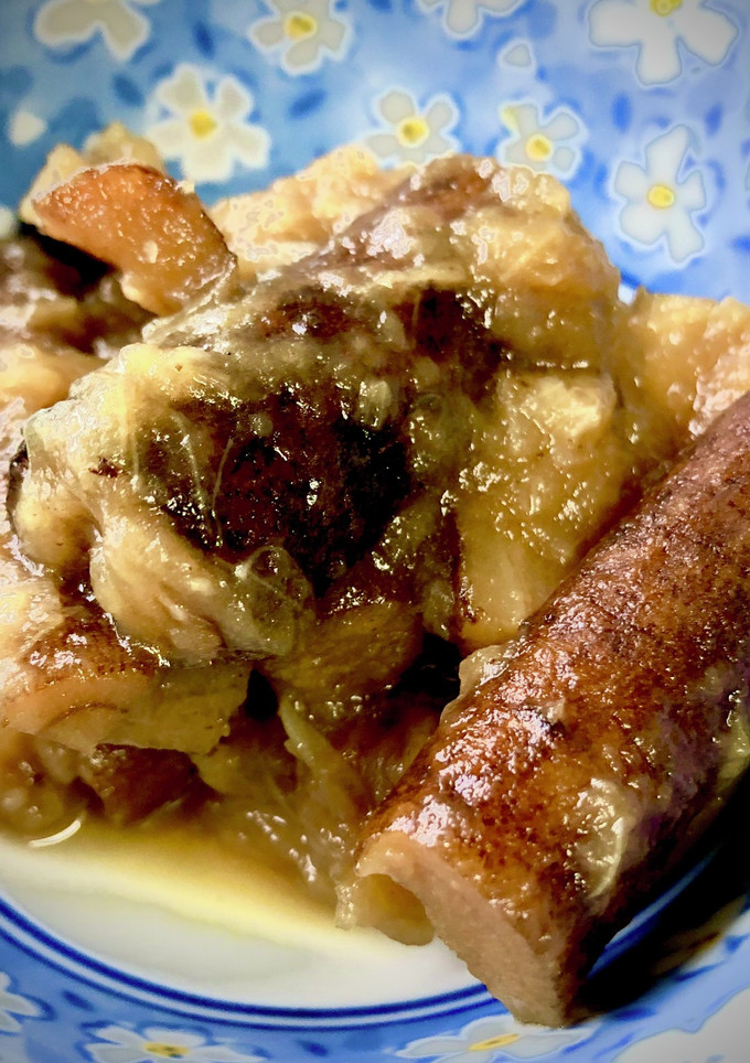 ごぼうのとろとろタマネギ煮込み-レシピのメイン写真