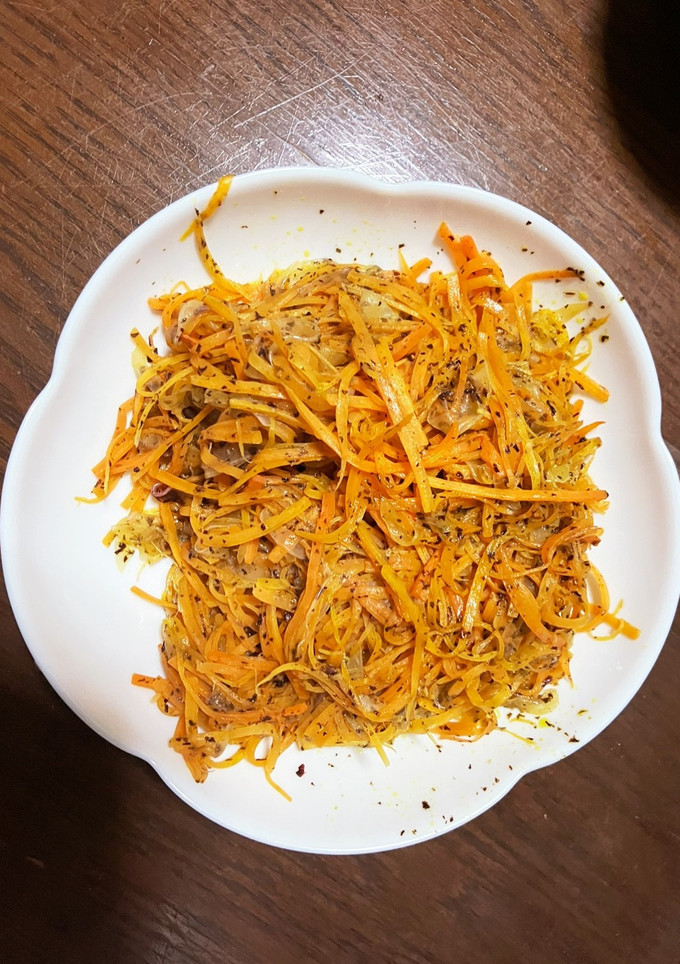 にんじんのゆかり炒め-レシピのメイン写真
