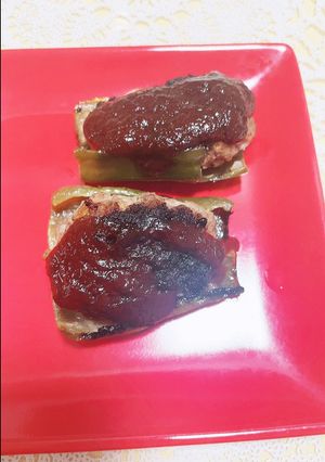 ピーマンの肉詰め-レシピのメイン写真