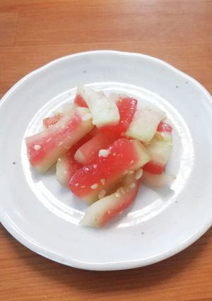 スイカの塩麹漬け-レシピのメイン写真