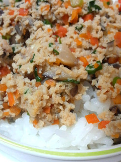 妊婦さんや離乳食に!高野豆腐のそぼろご飯-レシピのメイン写真
