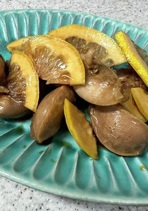 お酒のつまみ！超簡単 砂肝レモン-レシピのメイン写真