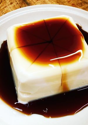 簡単！絹ごし豆腐&黒蜜ひんやりスイーツ！-レシピのメイン写真