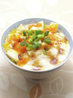 簡単!後かたずけ楽!味玉とろろ丼-レシピのメイン写真