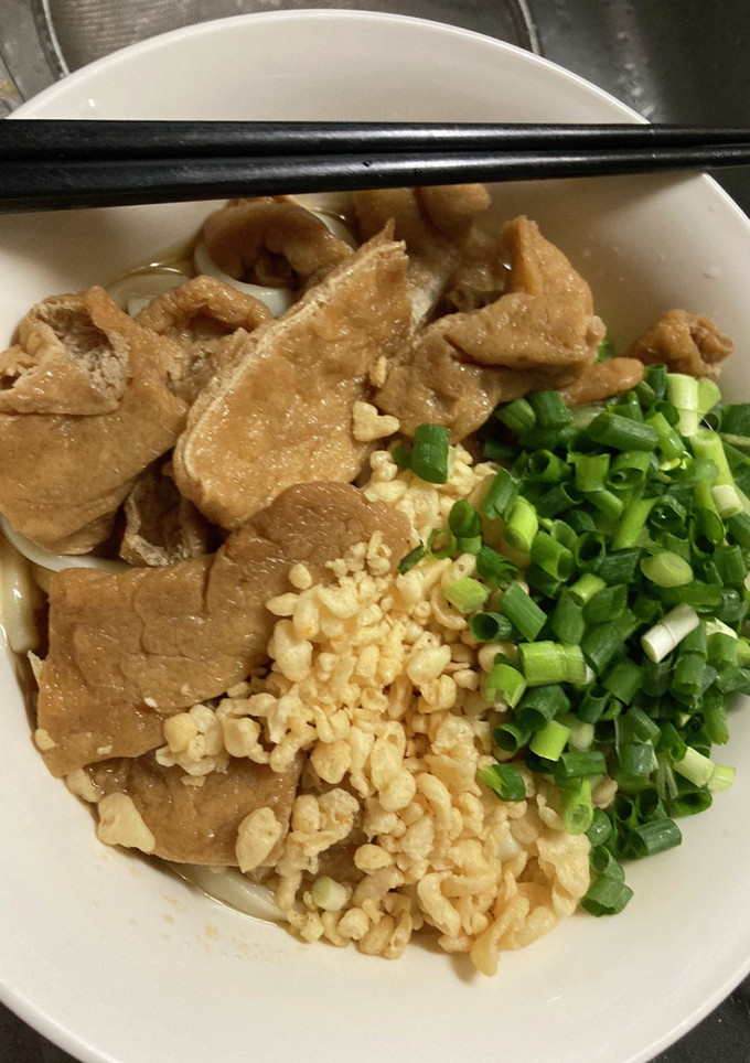 冷やしきつねたぬきうどん-レシピのメイン写真