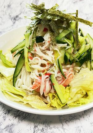 サラダ麺風糸こん麺(身内専用)-レシピのメイン写真