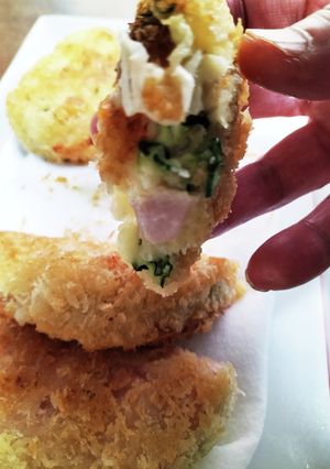 ハムのSALAD包み揚げ!厨房ばあばぁ!-レシピのメイン写真