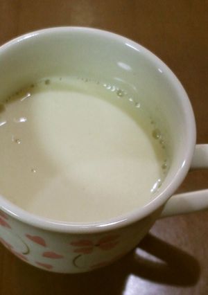 梅ジュース豆乳♪長引く咳に簡単漢方薬膳-レシピのメイン写真