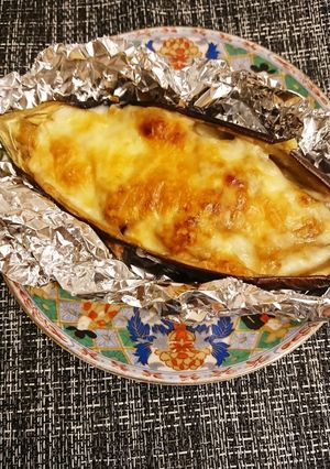 米茄子味噌チーズ焼き-レシピのメイン写真