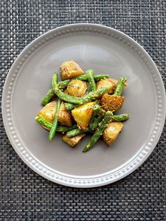 インゲンとポテトのマスタード炒め-レシピのメイン写真