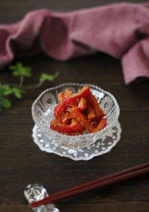 パプリカのカレーナムル-レシピのメイン写真