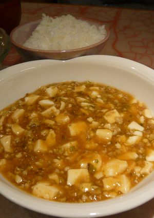 旬のフキノトウ麻婆豆腐-レシピのメイン写真