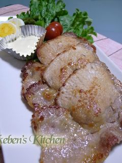 簡単。 豚ロース肉の唐揚げ焼き-レシピのメイン写真