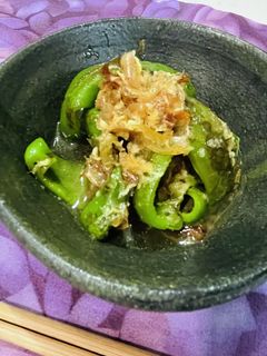 作り置きおかず⭐︎ピーマンの焼き浸し-レシピのメイン写真