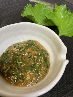 簡単!大葉みそ-レシピのメイン写真