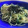 鍋ひとつほうれん草とベーコンの和風パスタ
