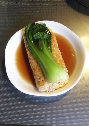 卵焼き器で作るあんかけおこげ風の何か-レシピのメイン写真