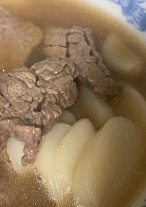 牛肉餅スープ-レシピのメイン写真