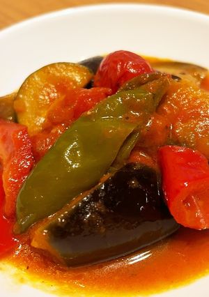 ラタトゥイユ(夏野菜の煮込み)-レシピのメイン写真