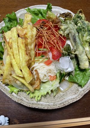 そうめん＋野菜いろいろ-レシピのメイン写真