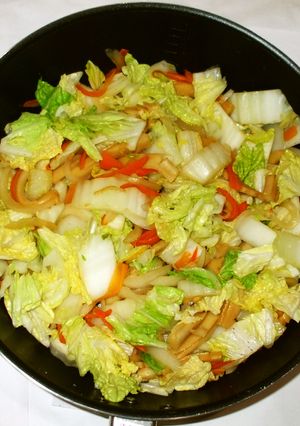 生麩の中華風炒め♪熱がある時に簡単薬膳-レシピのメイン写真