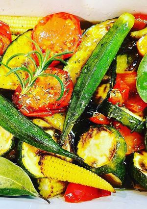 カラフル夏野菜グリルのマリネ-レシピのメイン写真