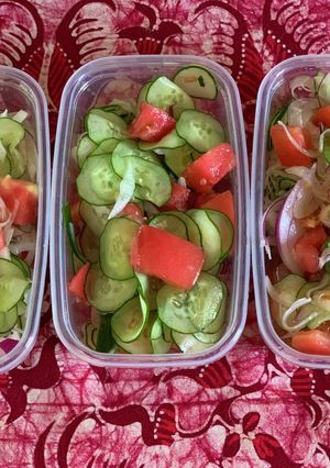 夏野菜のサラダ-レシピのメイン写真