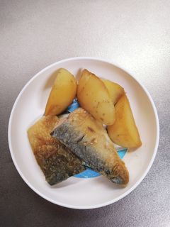 塩サバとじゃがいもの照り焼き-レシピのメイン写真
