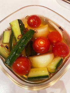 レンジでマリネ液を作るピクルス-レシピのメイン写真