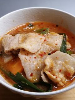 チゲスープ(豚バラ肉)-レシピのメイン写真