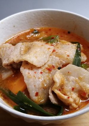 チゲスープ（豚バラ肉）-レシピのメイン写真