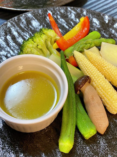 バーニャカウダソース★夏野菜サラダ-レシピのメイン写真
